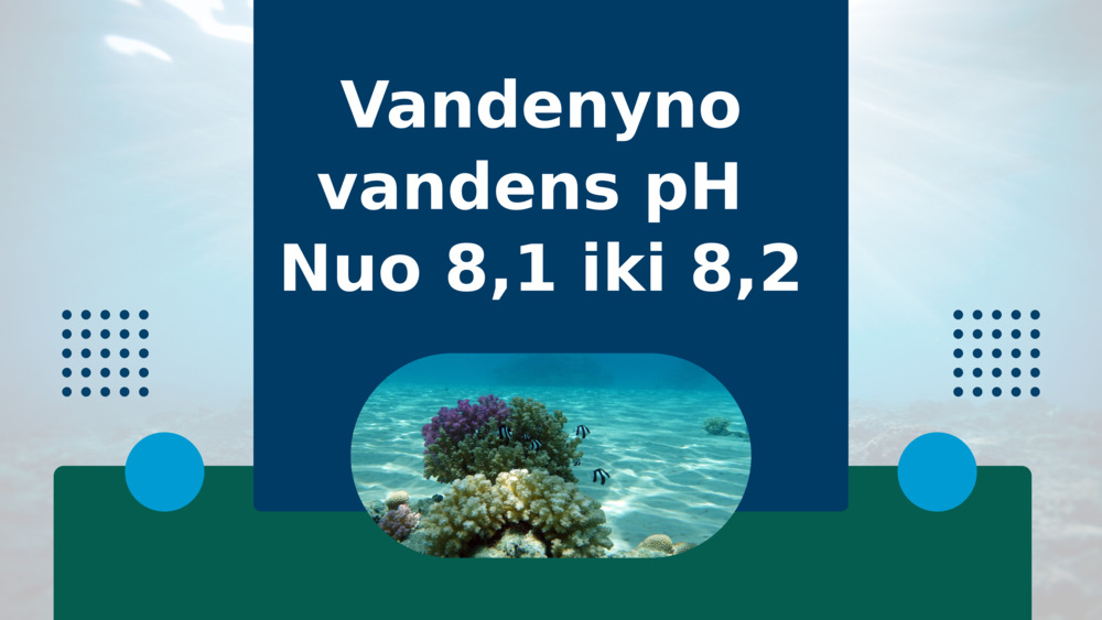 Vandenyno vandens pH 