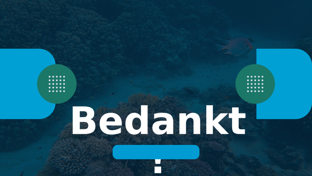 Bedankt!