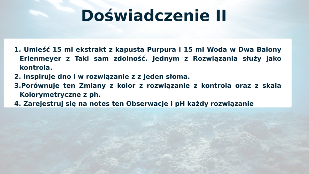 Doświadczenie II