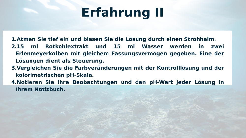 Erfahrung II