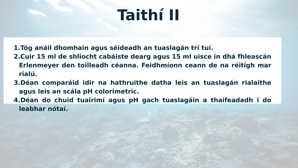 Taithí II