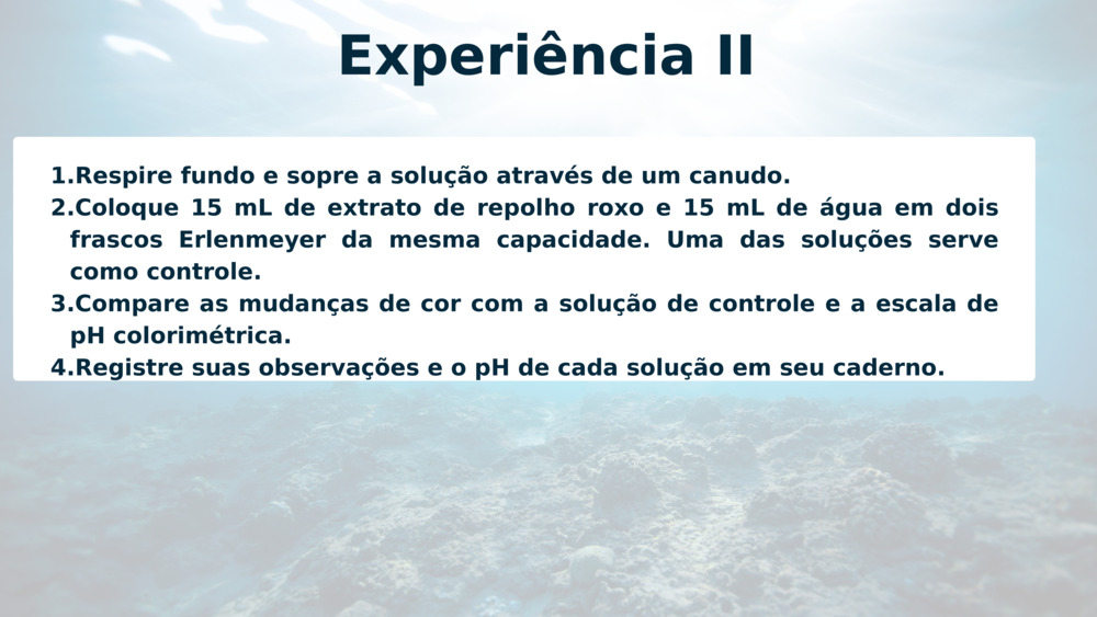 Experiência II