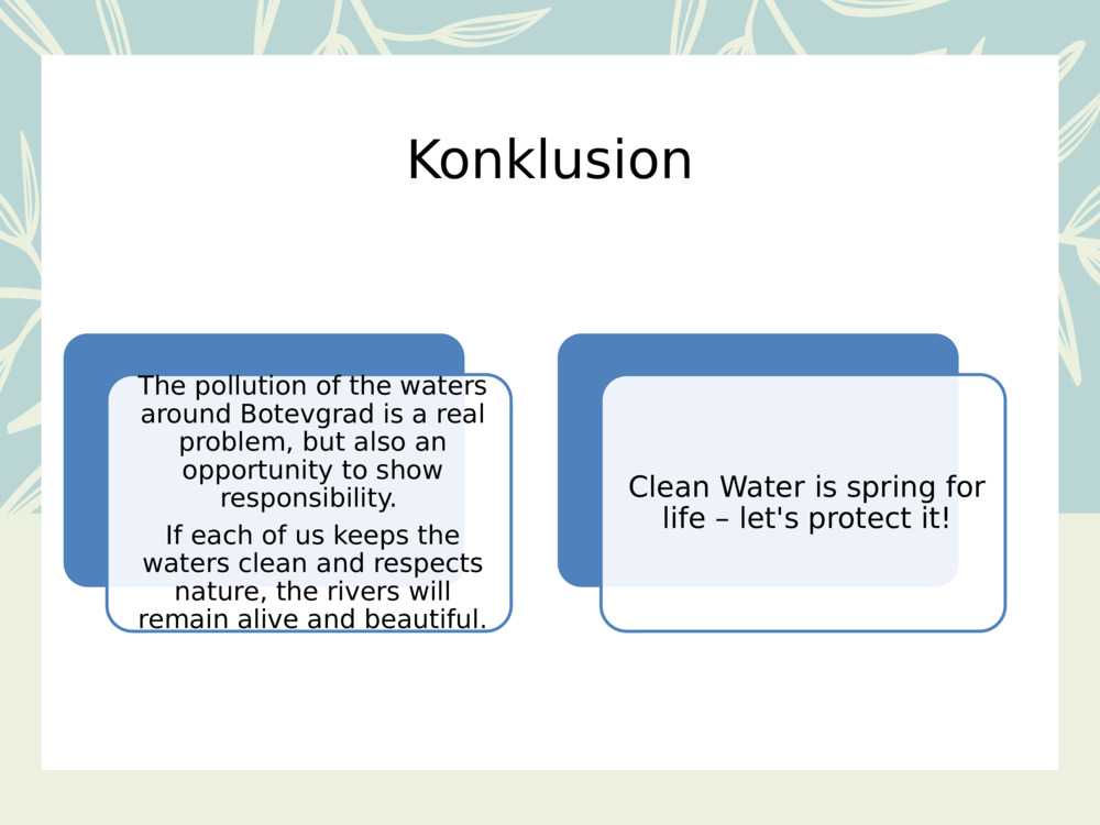 Konklusion