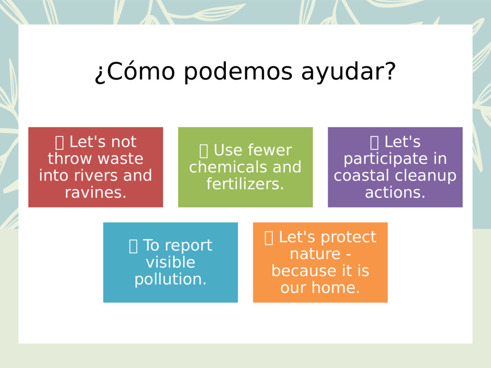 ¿Cómo podemos ayudar?