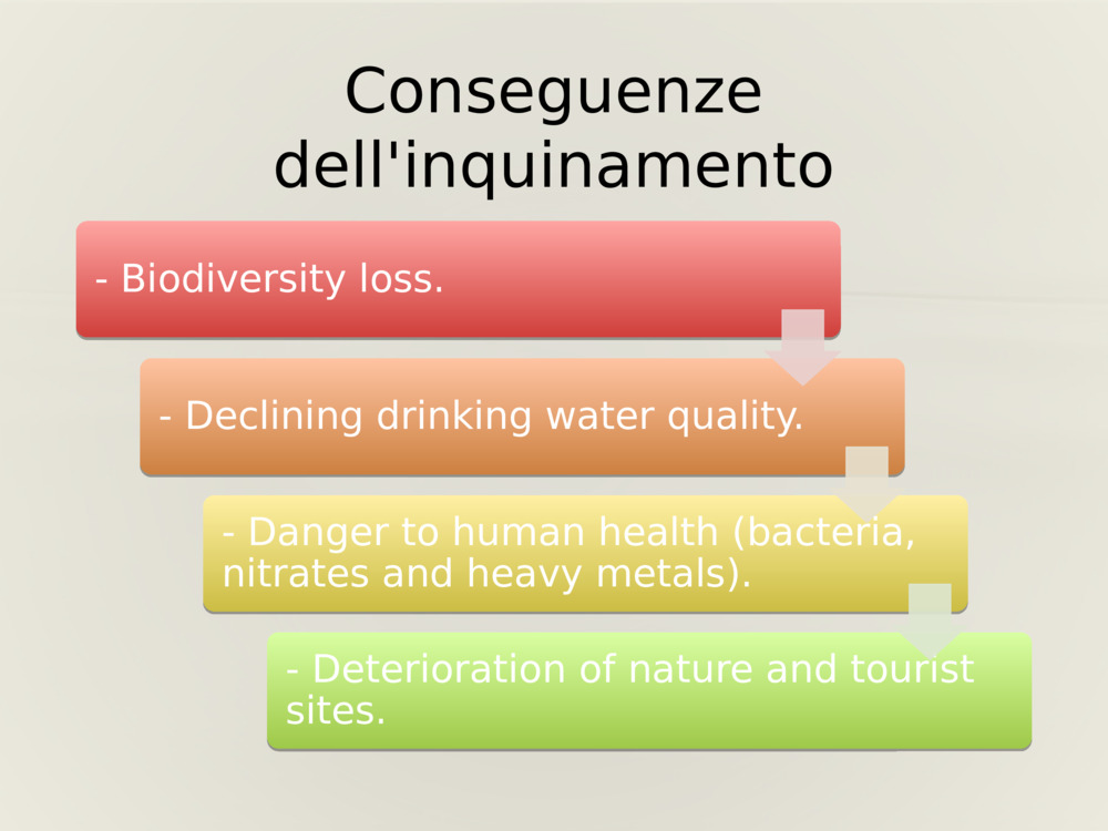 Conseguenze dell'inquinamento