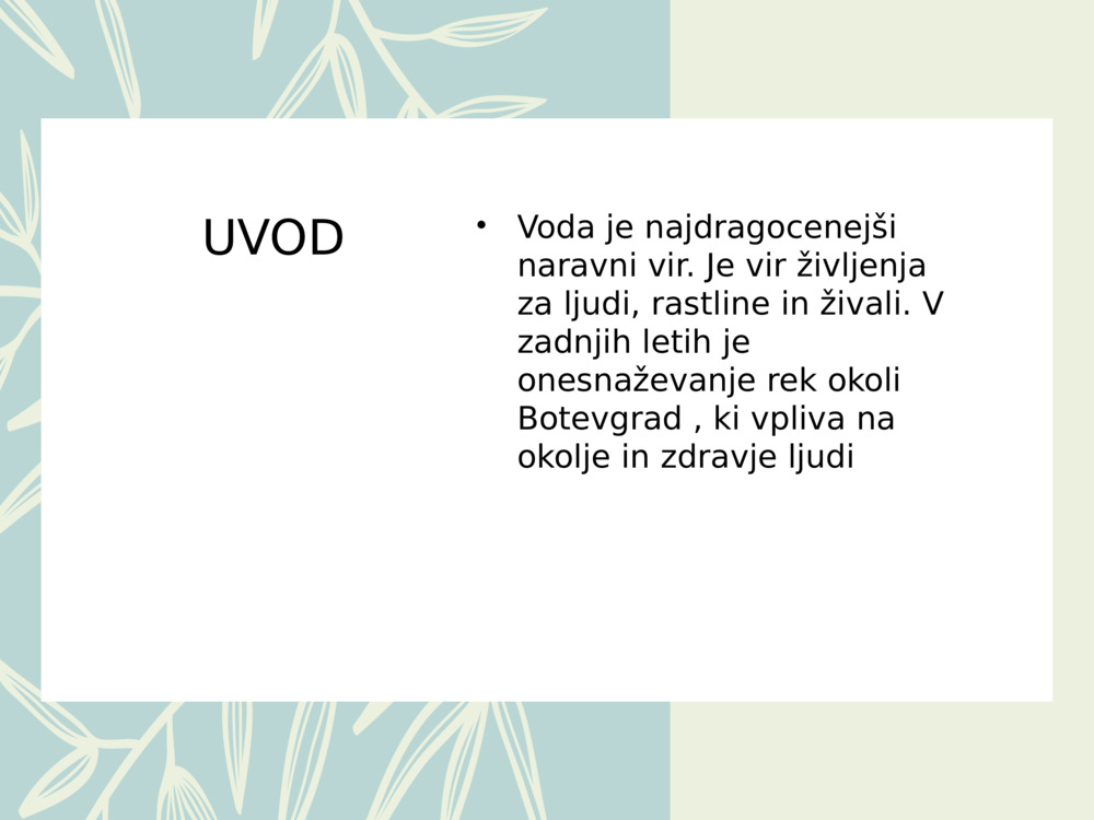 UVOD
