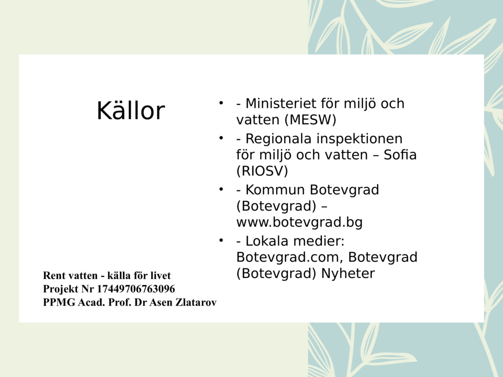 Källor