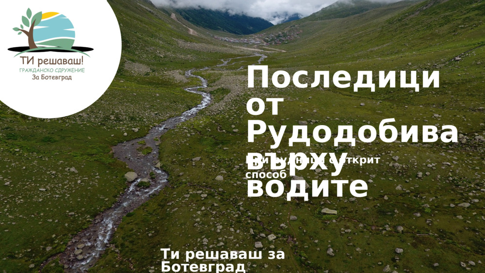 Clean water- spring for life