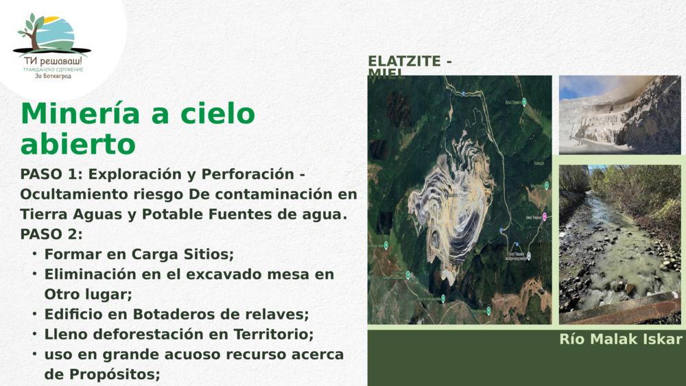 Minería a cielo abierto