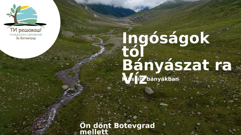 Tiszta víz - forrás az élethez