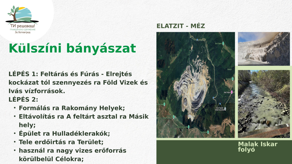 Külszíni bányászat