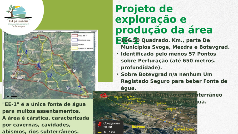 Projeto de exploração e produção da área EE-1 