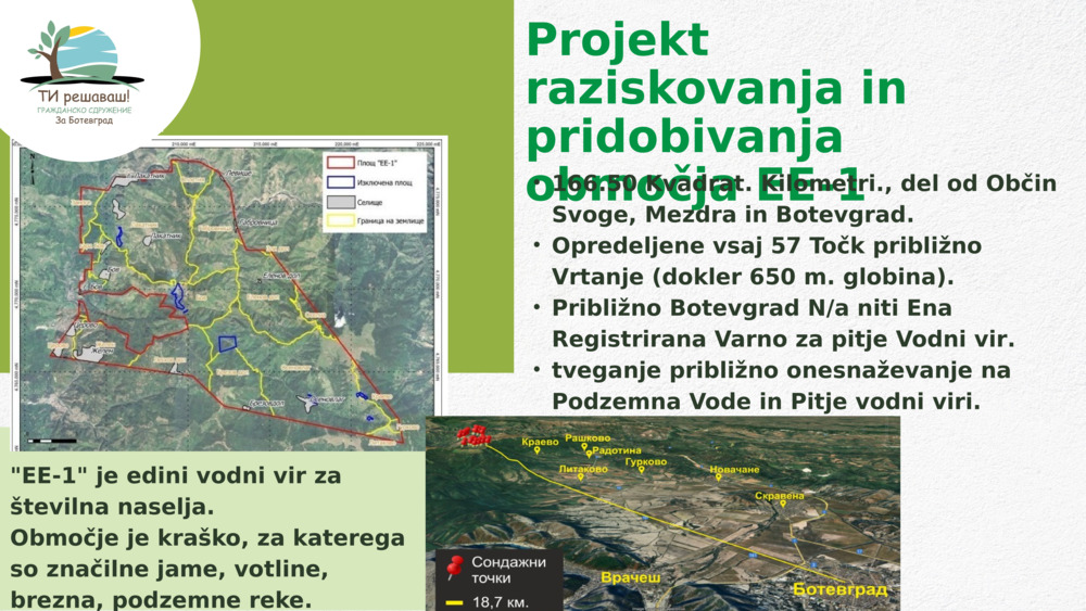 Projekt raziskovanja in pridobivanja območja EE-1 