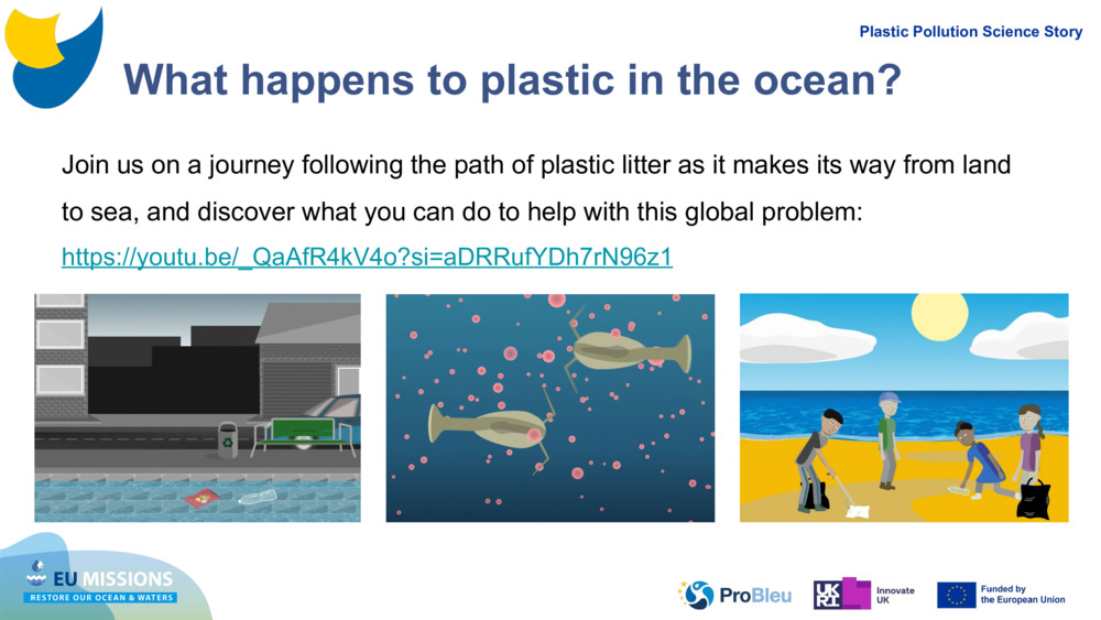 What happens to plastic in the ocean?