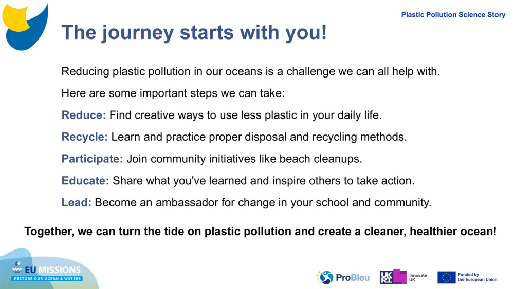 The journey starts with you!