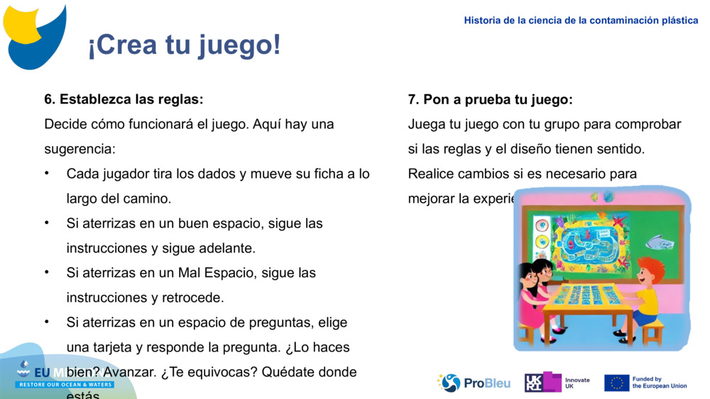 ¡Crea tu juego!