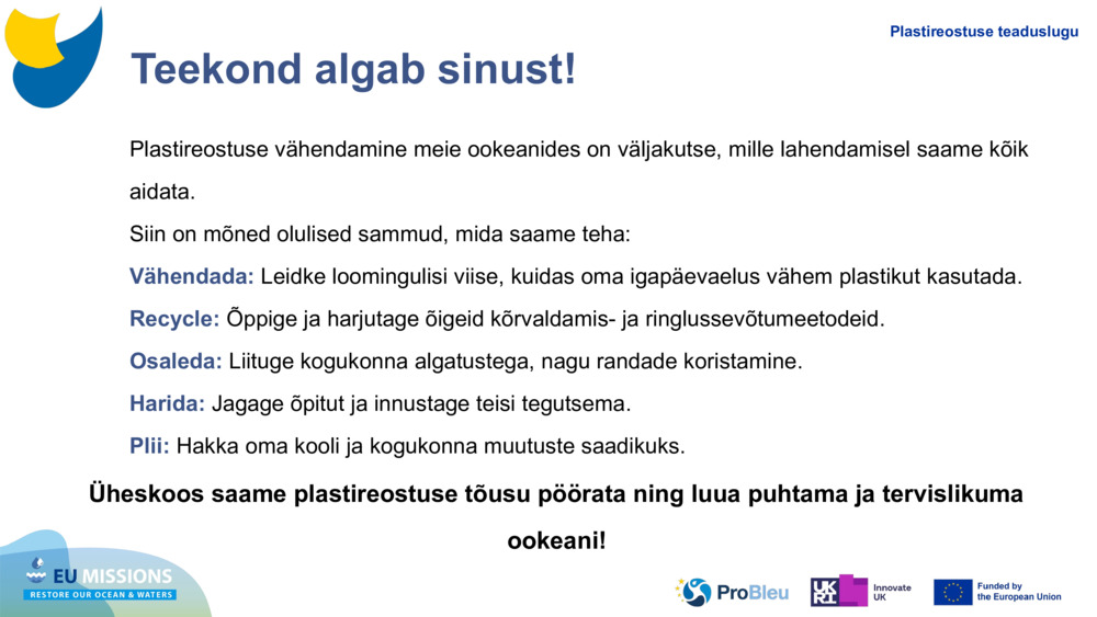 Teekond algab sinust!