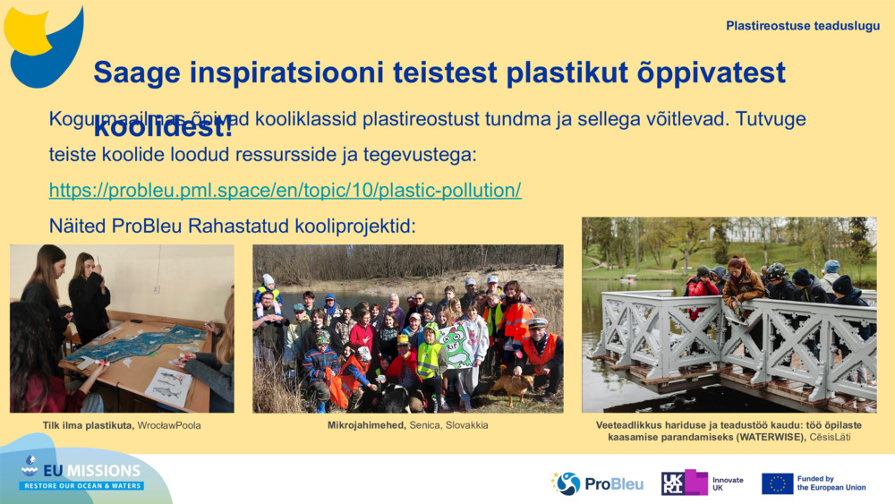 Saage inspiratsiooni teistest plastikut õppivatest koolidest!