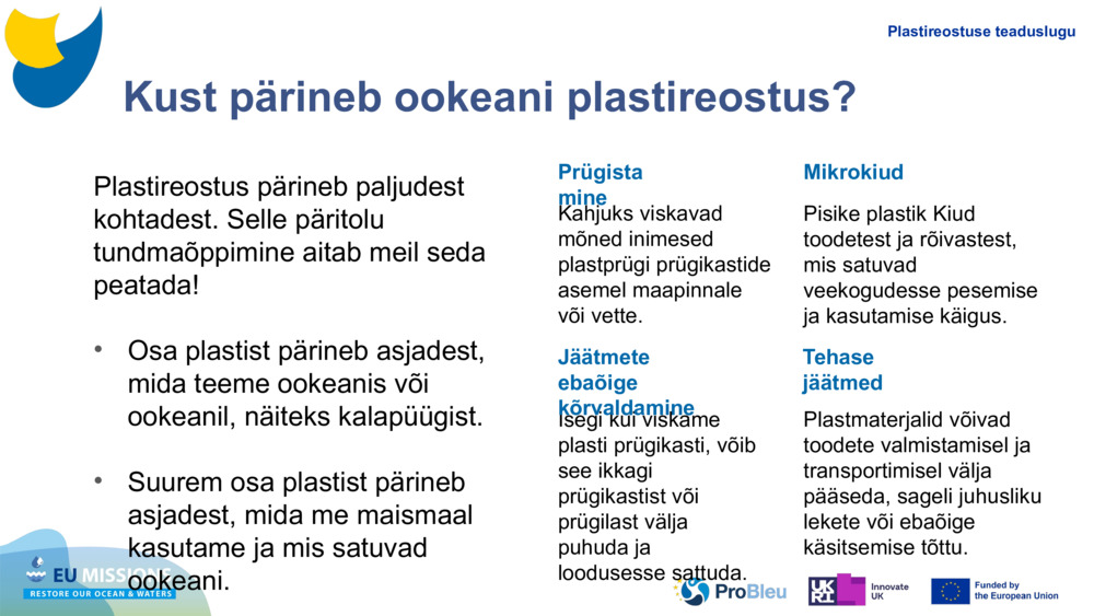 Plastireostus pärineb paljudest kohtadest. Selle päritolu tundmaõppimine aitab meil seda peatada!