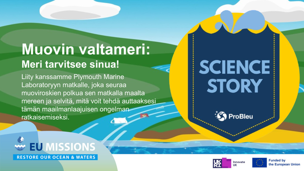 Muovin valtameri: Valtameri tarvitsee sinua!