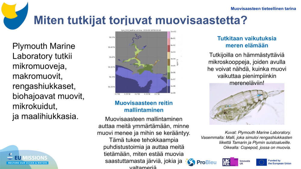 Miten tutkijat torjuvat muovisaastetta?