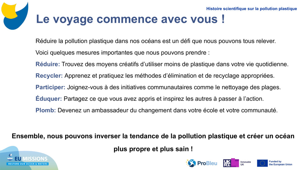 Le voyage commence avec vous !