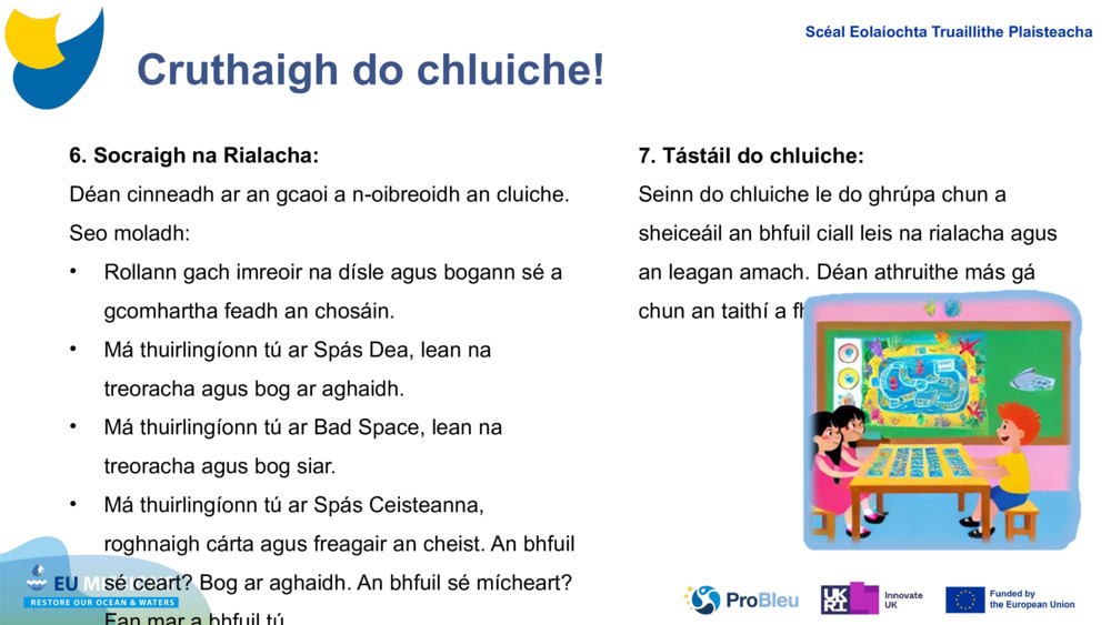 Cruthaigh do chluiche!
