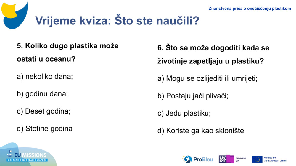 Vrijeme kviza: Što ste naučili?
