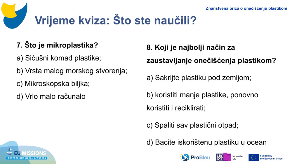 Vrijeme kviza: Što ste naučili?