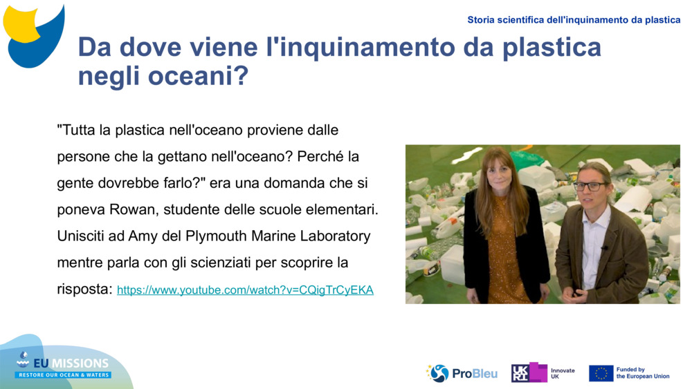 Da dove viene l'inquinamento da plastica negli oceani?