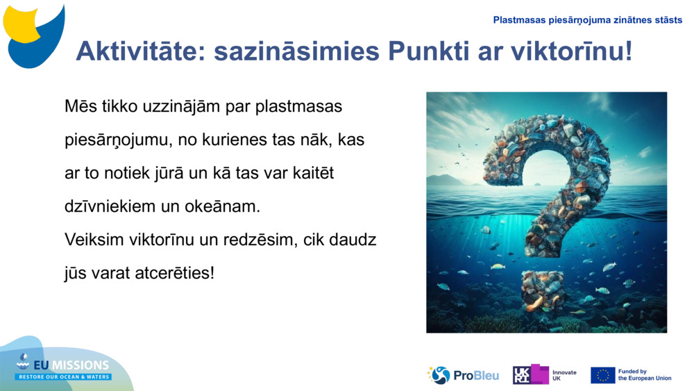 Aktivitāte: sazināsimies