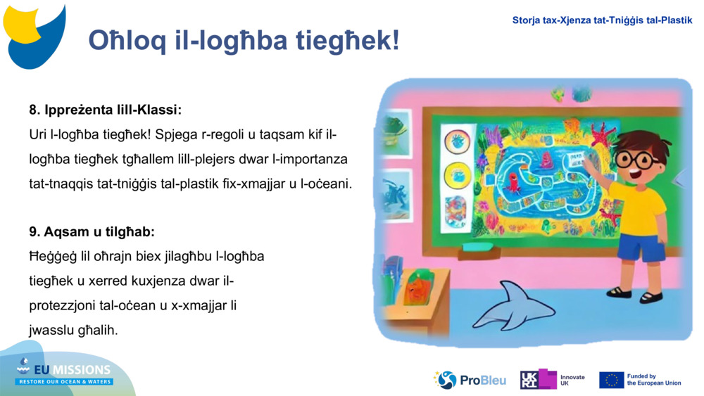 Oħloq il-logħba tiegħek!