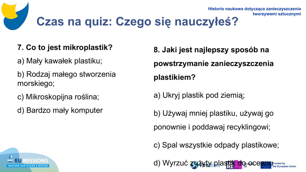 Czas na quiz: Czego się nauczyłeś?