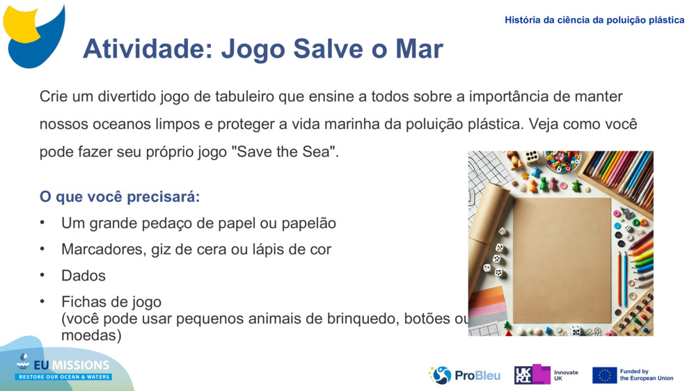 Atividade: Jogo Salve o Mar