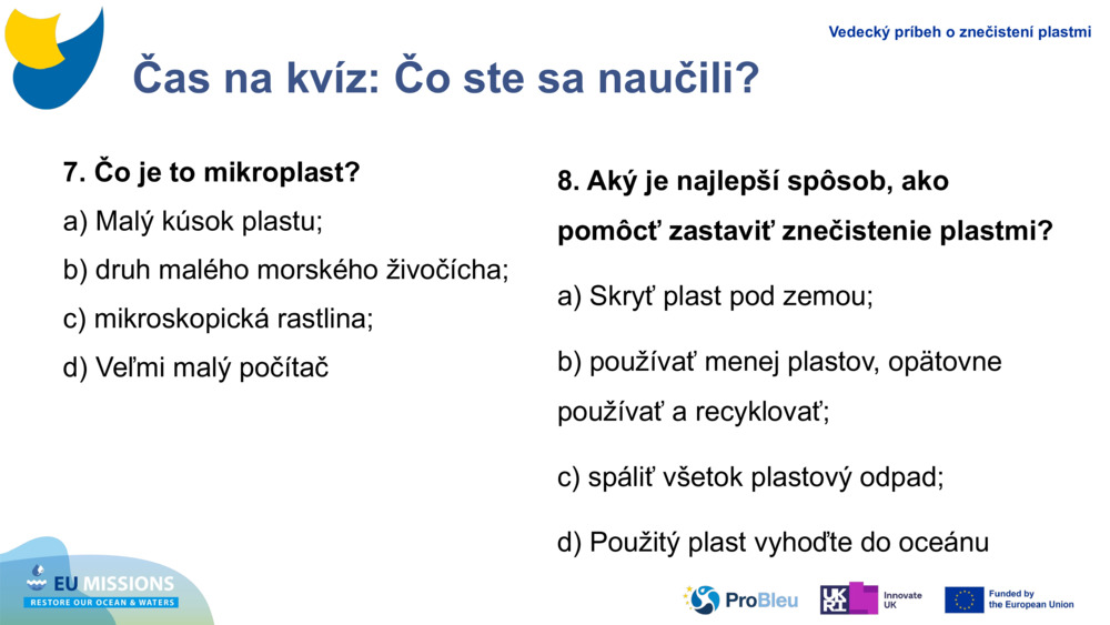 Čas na kvíz: Čo ste sa naučili?