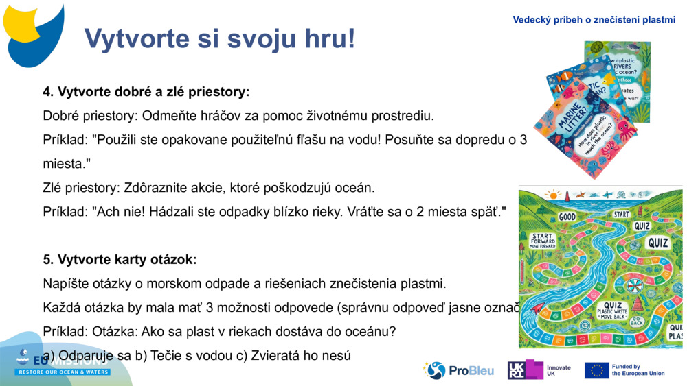 Vytvorte si svoju hru!