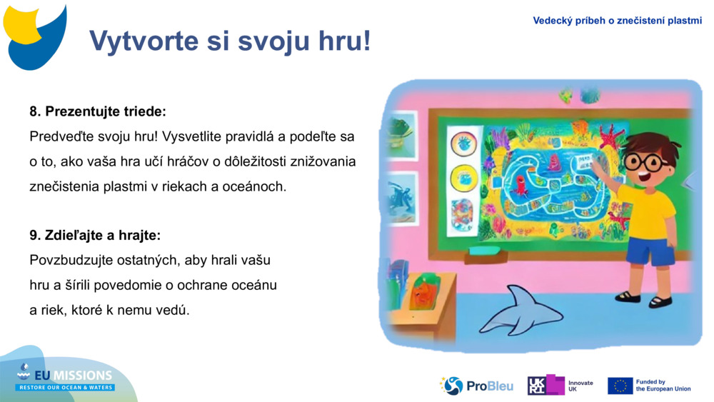 Vytvorte si svoju hru!