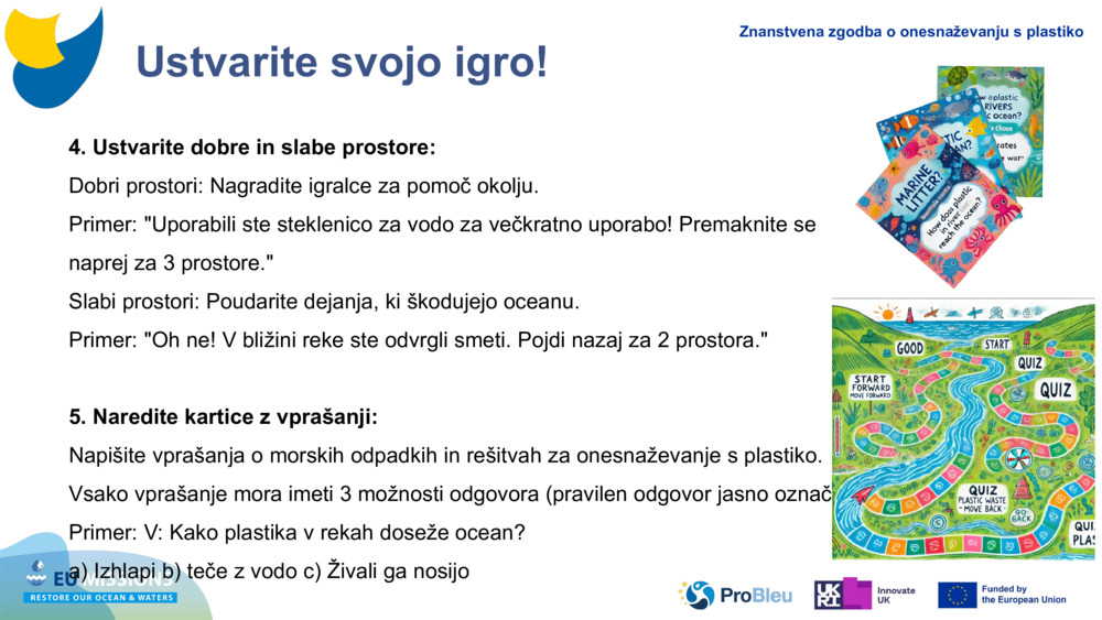 Ustvarite svojo igro!