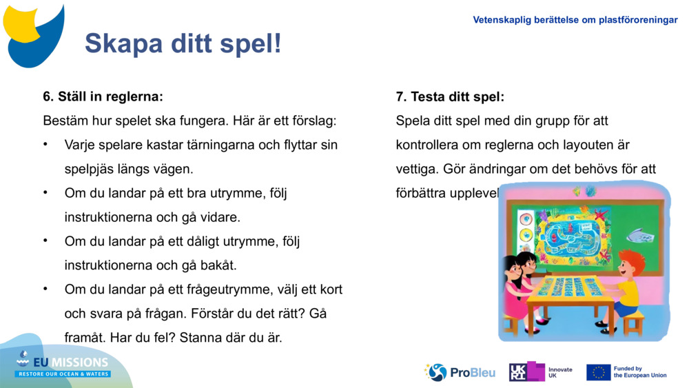 Skapa ditt spel!