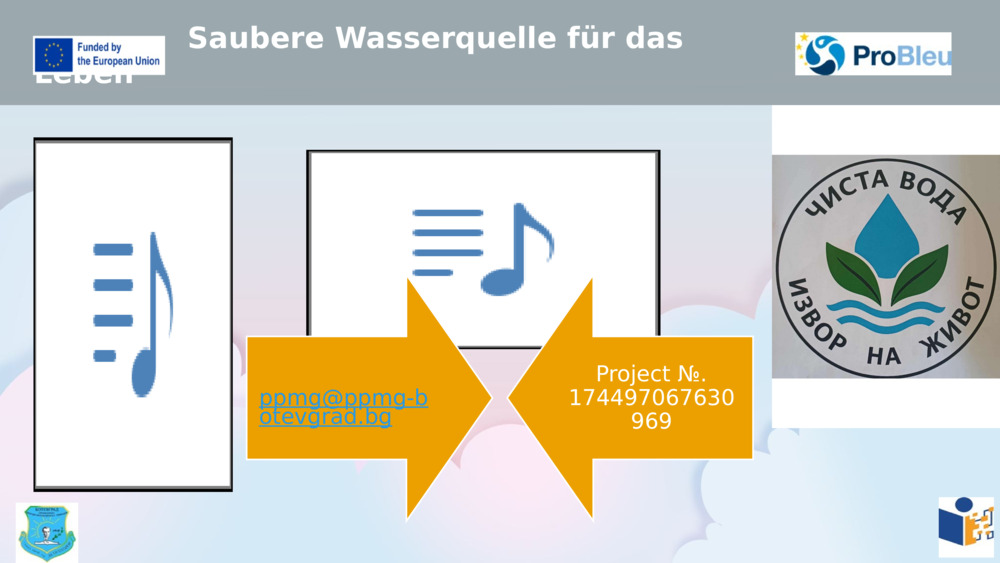 Saubere Wasserquelle für das Leben