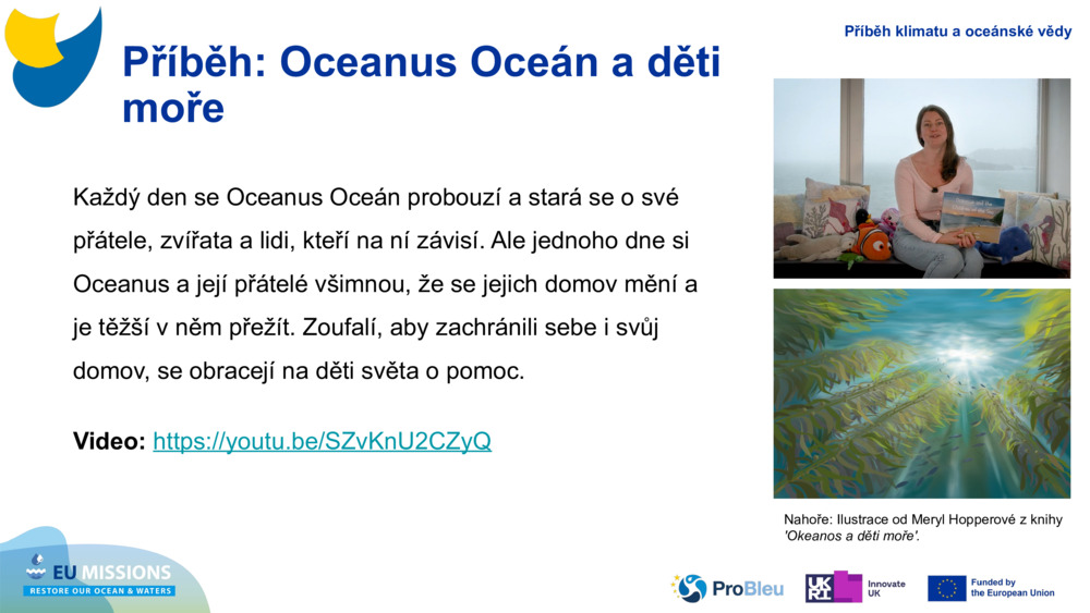 Příběh: Oceanus Oceán a děti moře