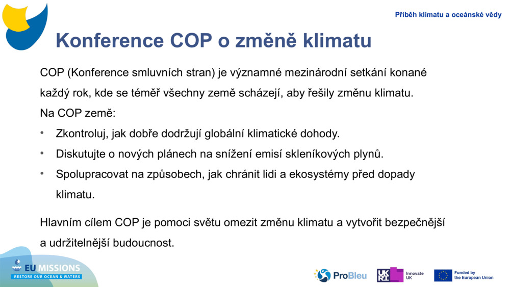 Konference COP o změně klimatu 