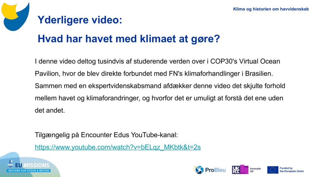 Yderligere video: 