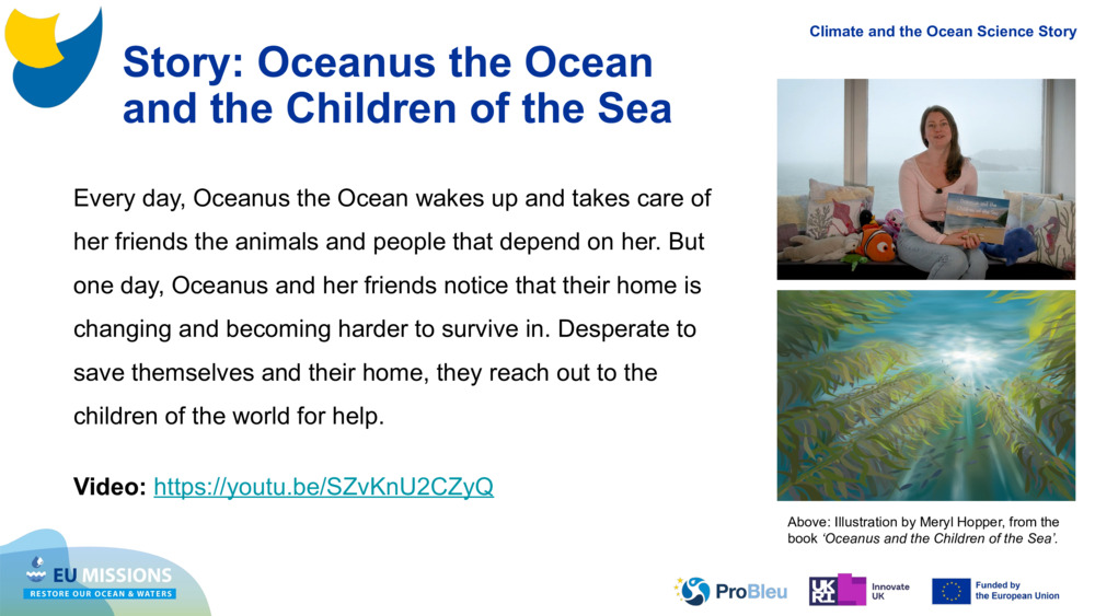 Story: Oceanus the Ocean and the Children of the Sea