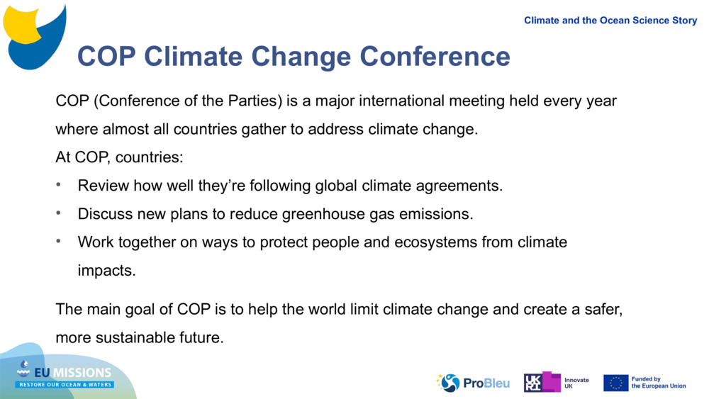 COP Climate Change Conference 