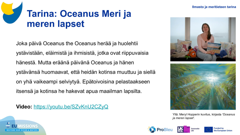 Tarina: Oceanus Meri ja meren lapset