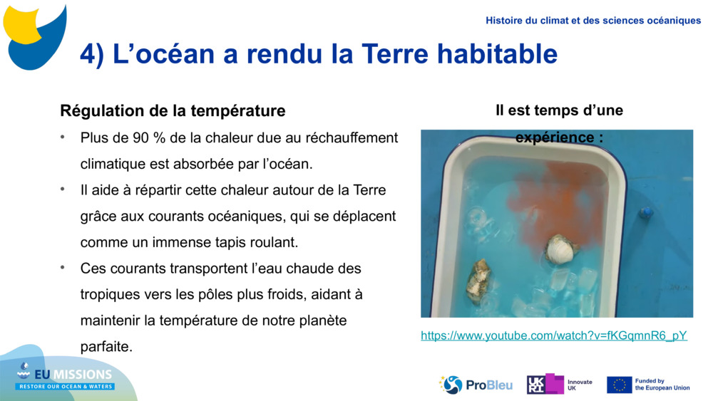 4) L’océan a rendu la Terre habitable