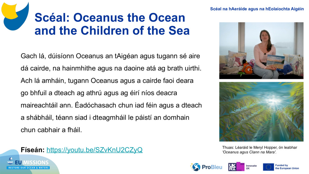 Scéal: Oceanus the Ocean and the Children of the Sea