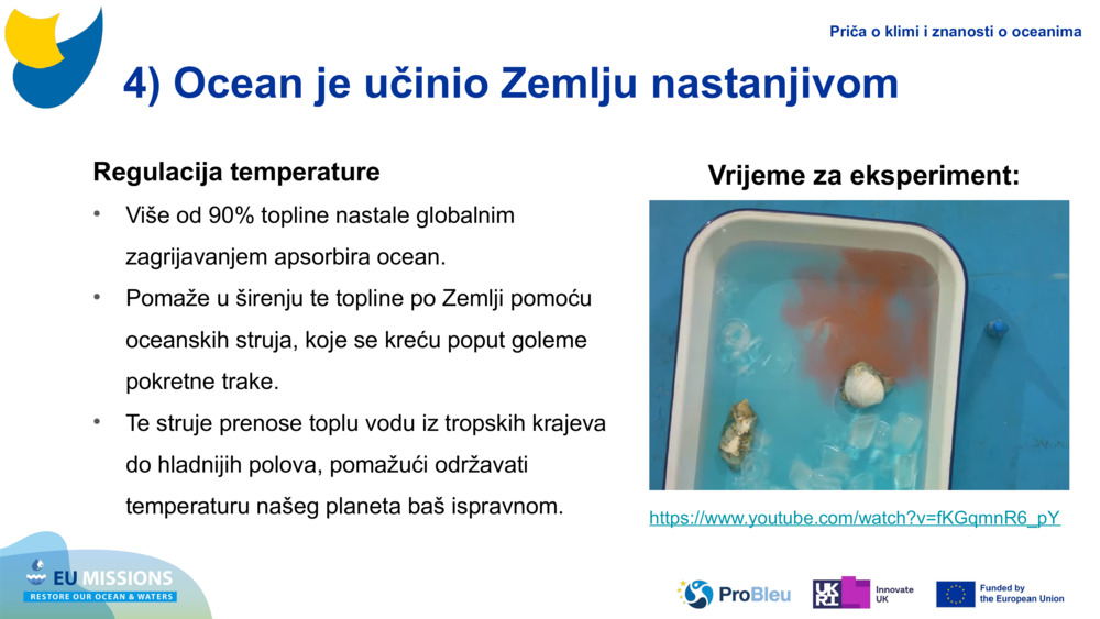 4) Ocean je učinio Zemlju nastanjivom