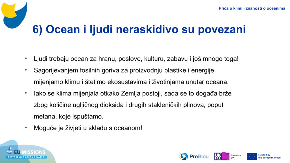 6) Ocean i ljudi neraskidivo su povezani